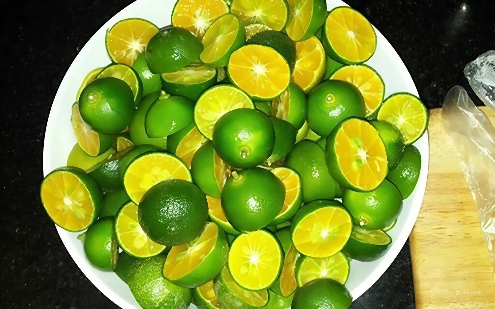 nguyên liệu quất hấp mật ong
