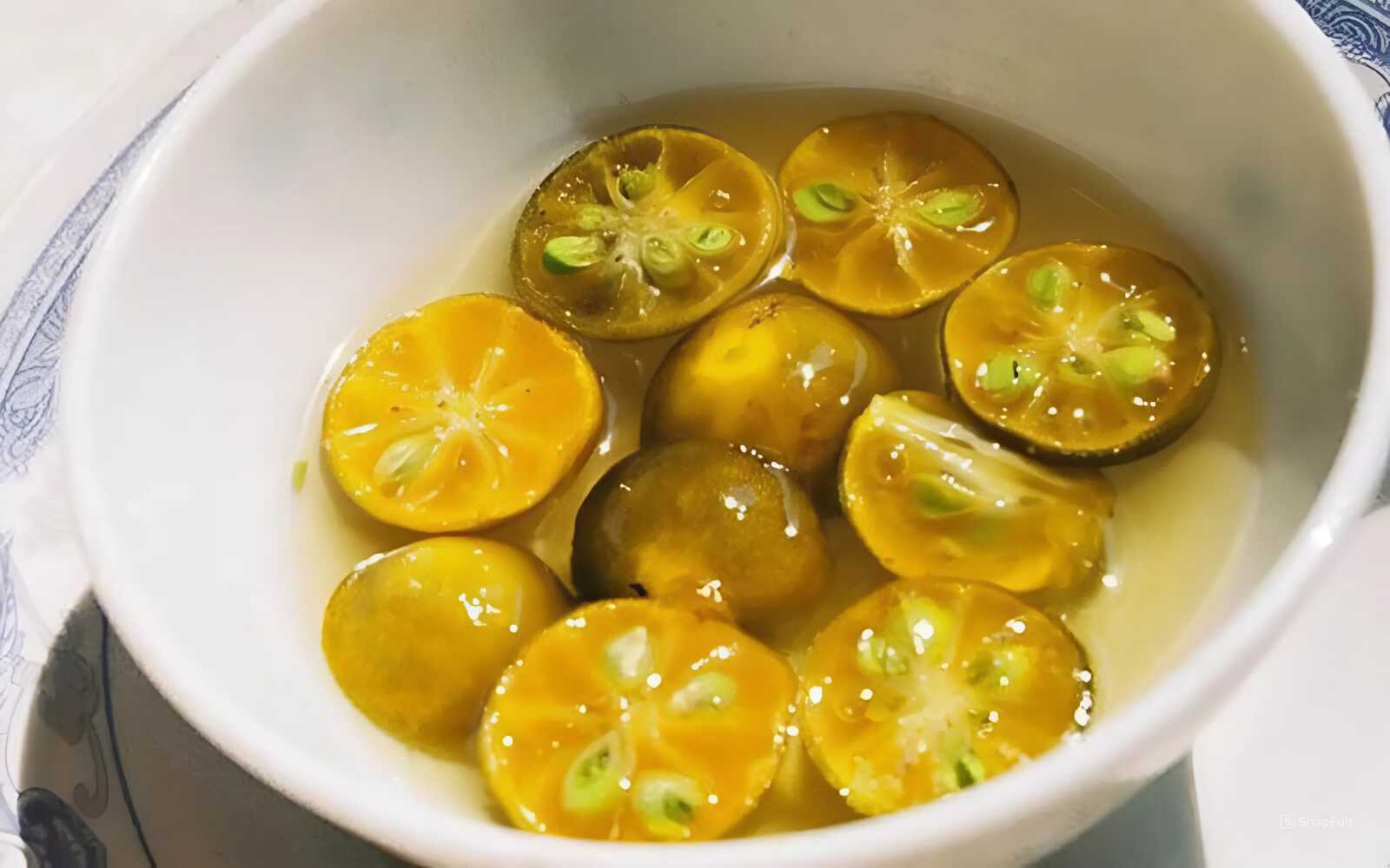 quất hất mật ong trị ho đơn giản tại nhà