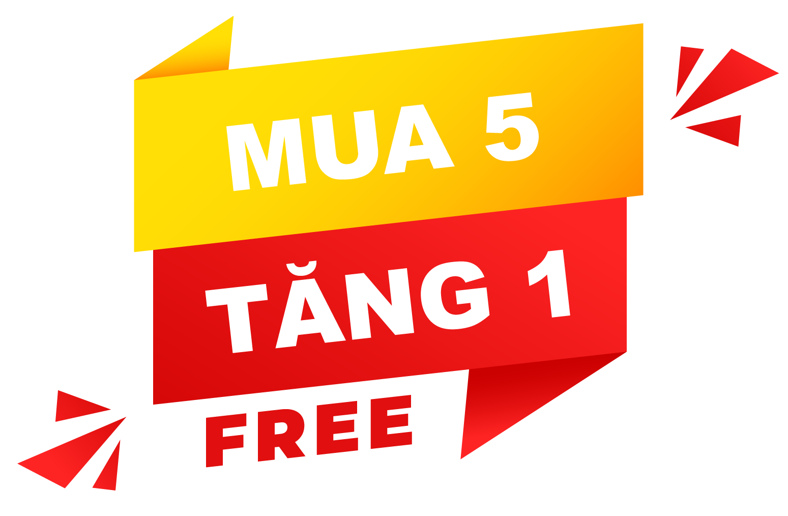 icon mua 5 tặng 1