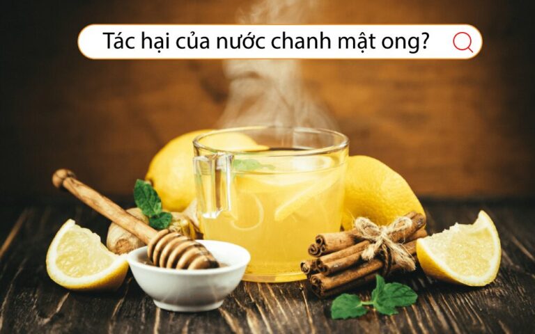 tác hại của nước chanh mật ong